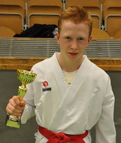 Daniel Barkelind guld kumite -52 kg